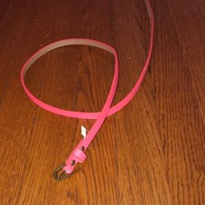 hot pink belt
